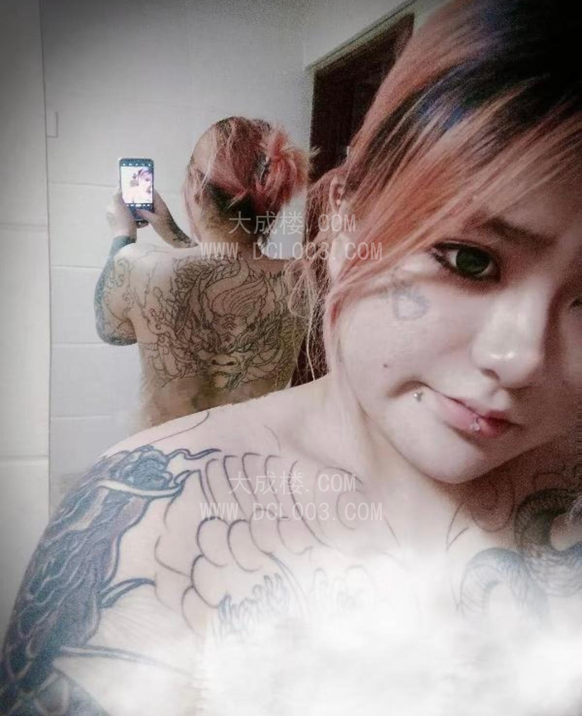 沈阳于洪纹身妹妹